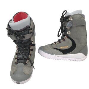 NEW Burton Drifter Snowboard Boots!  8 or 8.5  Gray & Black  Traditional Lace